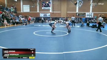 138 lbs Semifinal - Jace Lemons, Layton vs Jason Worthley, Fremont