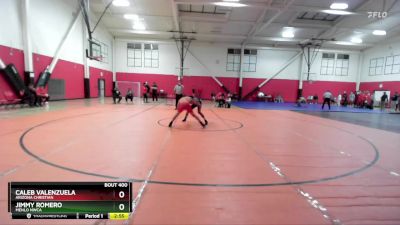 125 lbs Cons. Semi - Jimmy Romero, Menlo NWCA vs Caleb Valenzuela, Arizona Christian