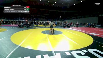 4A/3A/2A/1A Girls 125 Cons. Round 2 - Averi Fisher, Echo Girls vs Ava Eddy, Henley Girls