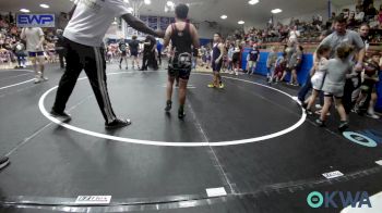 100-110 lbs Rr Rnd 3 - Uriah Warfield, Husky WC vs Alijah Tapia, OKC Saints Wrestling