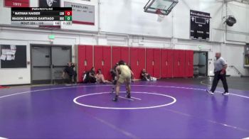 125 lbs 3rd Place Match - Nathan Kaiser, Lemoore College vs Mason Barros-Santiago, Rio Hondo College
