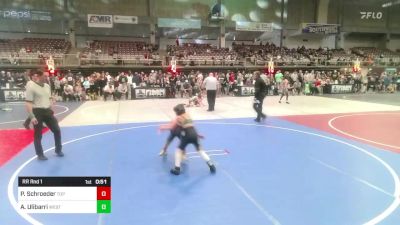 66 lbs Rr Rnd 1 - Payton Schroeder, Top Not H vs Alijah Ulibarri, West Las Vegas JR. Wrestling