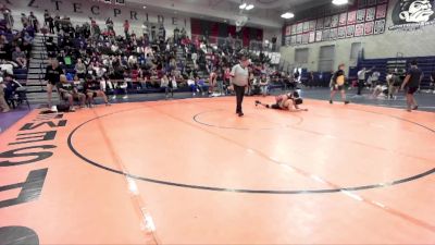 190 lbs Champ. Round 2 - Danny Esquivez, Imperial High School vs Bruce Tump, El Capitan