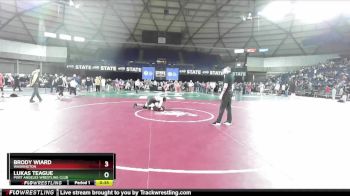 150 lbs 3rd Place Match - Brody Wiard, Washington vs Lukas Teague, Port Angeles Wrestling Club