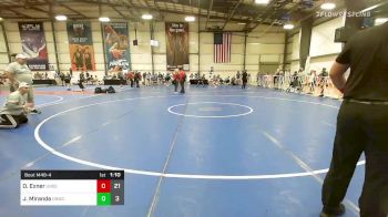 138 lbs Rr Rnd 1 - Owen Exner, Underground Fight Club vs Joldin Miranda, OBWC Gremlins