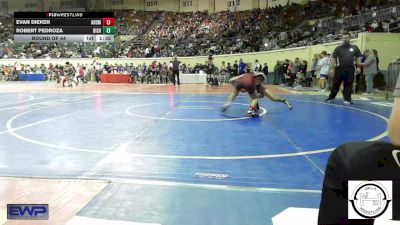 108 lbs Round Of 64 - Evan Dieker, Ardmore Junior High vs Robert Pedroza, Bishop McGuinness