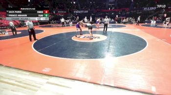 2A 190 lbs Champ. Round 1 - Jack Paris, Oak Park (Fenwick) vs Prince Amakiri, Plano