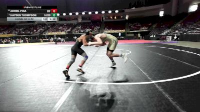 149 lbs Consi Of 8 #2 - Adriel Pina, Central Florida vs Hayden Thompson, Ferrum College (NCWA)