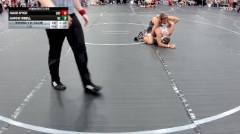 120 lbs Round 1 (4 Team) - Jason Isbell, Wrecking Crew vs Gage Ryer, OMP