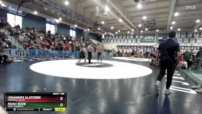 215 lbs Semifinal - Noah Bode, Vista Murrieta vs Johannes Alatorre, Murrieta Valley