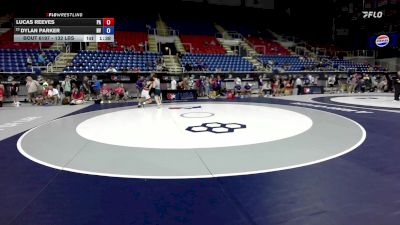132 lbs Cons. Sub-quarters - Lucas Reeves, PA vs Dylan Parker, NV