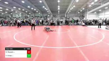 120 lbs Round Of 16 - Scott Rayack, NJ vs Yanni Vines, AL