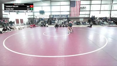 130 lbs Semifinal - Kyra Pay, Juab vs Hannah Miller, Grantsville