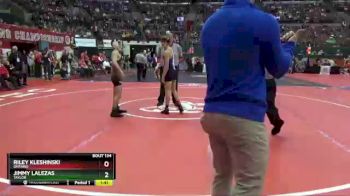 D2-120 lbs Champ. Round 1 - Jimmy Lalezas, Taylor vs Riley Kleshinski, Ontario