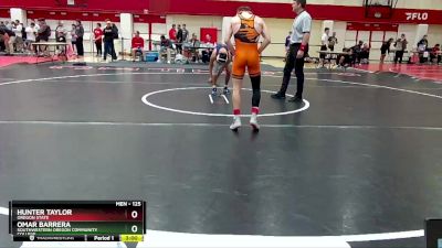 125 lbs Champ. Round 1 - Hunter Taylor, Oregon State vs Omar Barrera, Southwestern Oregon Community College