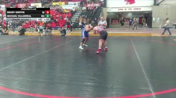 285 lbs Champ. Round 1 - Brady Griffin, Drury vs Michael Villarreal, Barton