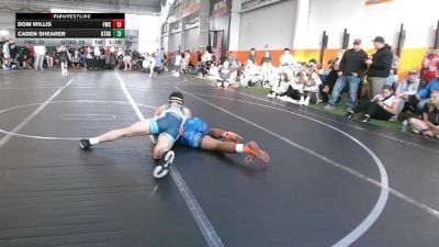 190 lbs Round 1 (8 Team) - Dom Willis, Freakztyle Wrecking Crew vs Caden Shearer, Gettysburg