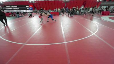 150 lbs Semis - Davis Parrow, Mn Elite vs Cooper Corder, Illinois