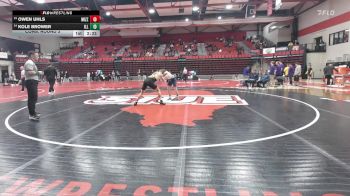 141 lbs Cons. Round 3 - Kole Brower, Illinois vs Owen Uhls, Missouri