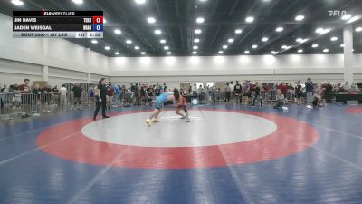 157 lbs Cons. Rd Of 16 - Jin Davis, Teknique vs Jaden Weisgal, Brandon