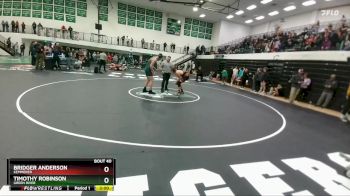 175 lbs Champ. Round 1 - Bridger Anderson, Kemmerer vs Timothy Robinson, Green River