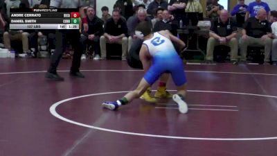 127 lbs Semifinal - Andre Cerrato, Bethlehem Catholic vs Daniel Smith, Connellsville Area