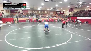 285 lbs Cons. Round 3 - Darryn Richardson, La Grande vs Joshua Lara, Bishop Kelly High School