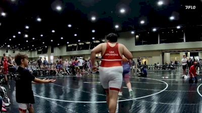 Round 1 (6 Team) - Caleb Luker, Team Arkansas vs Nate Street, BS Wrestling