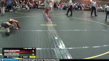 53 lbs Cons. Round 2 - Adam Rasmussen, Backyard Brawlers vs Brayden Brooks, Somerset Wrestling Club