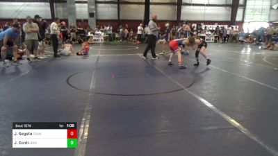 90 lbs Final - John Segata, Council Rock vs Jake Conti, Jersey 74
