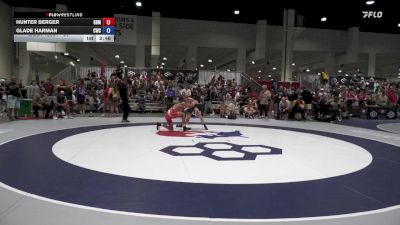 61 lbs Champ. Round 1 - Hunter Berger, Golden Back MRTC vs Glade Harman, Champions Wrestling Club