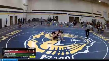 174 lbs Semifinal - Jacob Williams, Otterbein vs Jacob Rallo, Alderson Broaddus