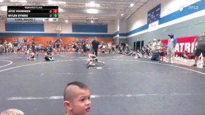 50 lbs Cons. Round 3 - Myles Dynski, Summerville Take Down vs Ayce Voorhees, Legacy Elite Wrestling Club