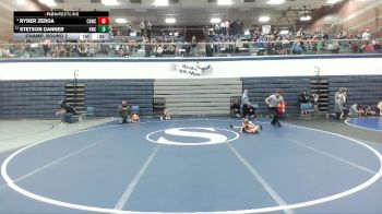 47 lbs Champ. Round 2 - Ryder Zerga, Challis Blackheart Wrestling Club vs Stetson Danner, Homedale Wrestling Club