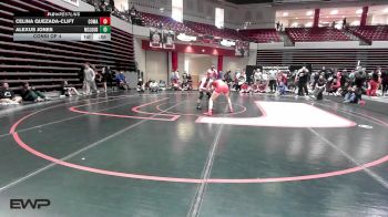 135 lbs Consi Of 4 - Celina Quezada-Clift, Comanche High School Girls vs Alexus Jones, Mcloud HS Girls