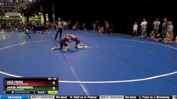 80 lbs Semifinal - Jaxon Anderberg, Saint Peter Saints vs Jace Cross, Immortal Athletics WC