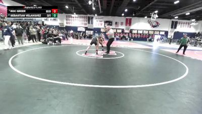 113 lbs Champ. Round 1 - Sebastian Velasquez, Santa Fe vs Roc Greer, Murrieta Valley