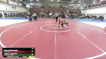 144 lbs Champ. Round 1 - Erik Hernandez, St. Johns vs Trent Jackson, Page High School