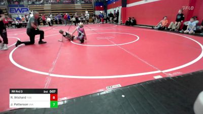 61 lbs Rr Rnd 3 - Leon Sanchez, Owasso Takedown Club vs Benaiah Daugherty, Victory Christian School