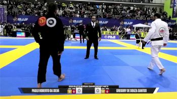 Gregory De Souza Santos vs Paulo Roberto Da Silva 2026 European Jiu-Jitsu IBJJF Championship