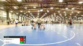 132 lbs Prelims - Kolten Rhonemus, Indiana Thorougbreds vs Tanner Gerber, Backyard Boyz Wrestling Club