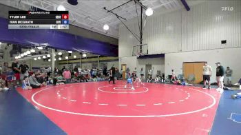 53 lbs Semifinal - Tyler Lee, Georgia vs Ivan McGrath, Level Up Wrestling Center