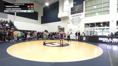 113 lbs Champ. Round 1 - Garen Keshishian, Aliso Niguel vs Enrique Flores, Norwalk