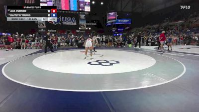 135 lbs Champ. Rd Of 32 - Ava Turner, WV vs Kaitlyn Young, NY