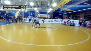 132 lbs Cons. Round 3 - Berry Nasir Stvil, Matter Academy vs Cristopher Contreras, Boca Cowboys