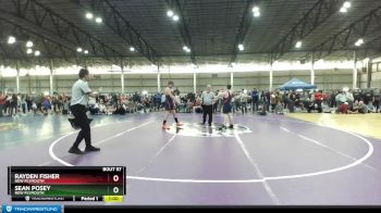 190 lbs Cons. Round 4 - Rayden Fisher, New Plymouth vs Sean Posey, New Plymouth