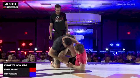 Max Hanson vs David Garmo 2025 Fight to Win 283