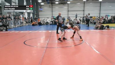 80 lbs Round 5 - 4:00pm Saturday - Kolt Palmer, POWA vs Vartan Naljayan, Mat Assassins