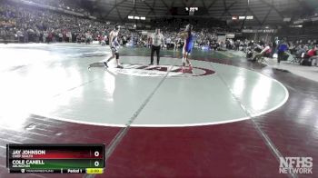 3A 157 lbs Champ. Round 1 - Cole Canell, Arlington vs Jay Johnson, Chief Sealth