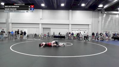 157 lbs Cons. Round 2 - Declan Hamilton, AL vs Adam Culican, GA